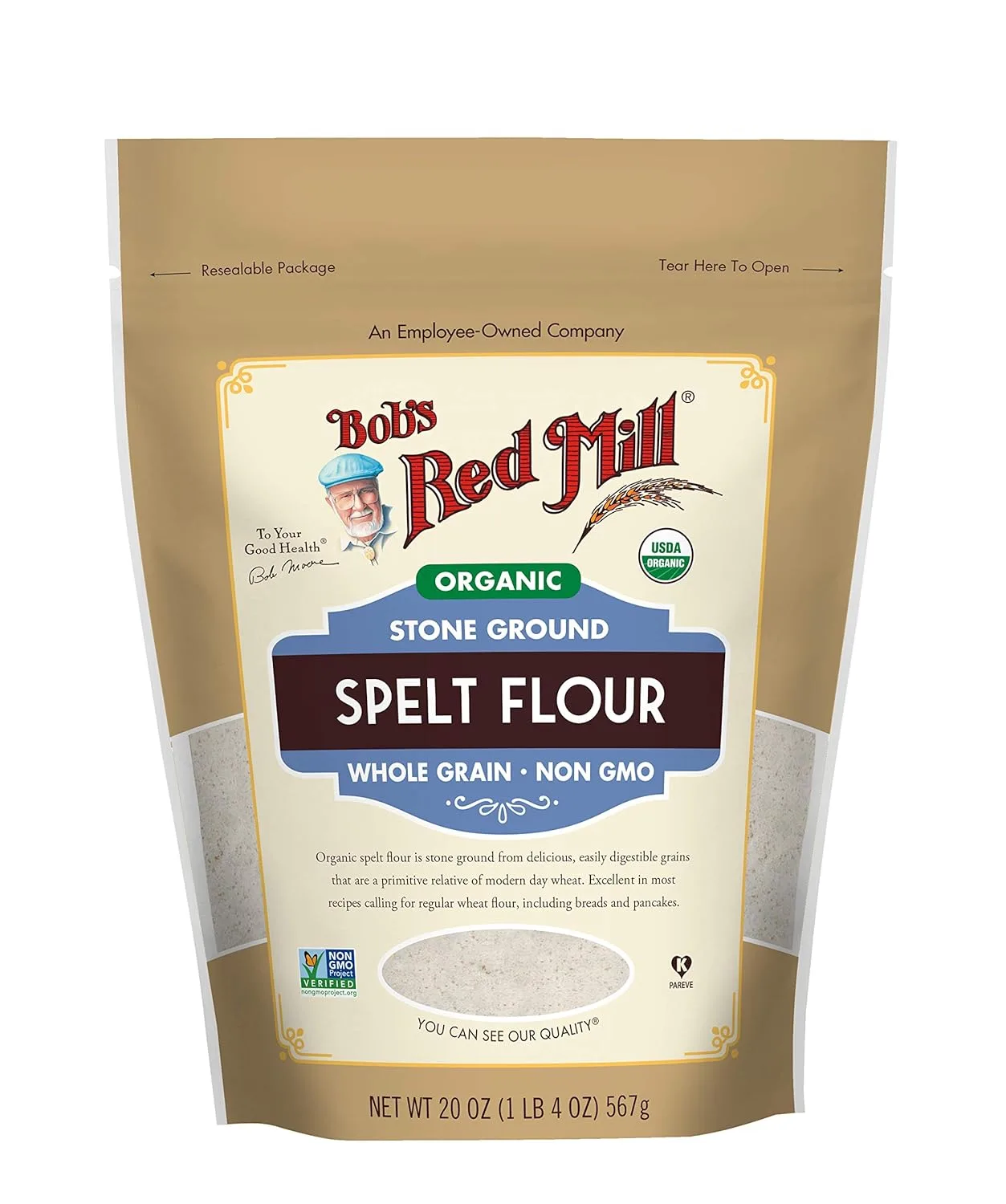 Organic spelt grain — Hildegard's foundational food